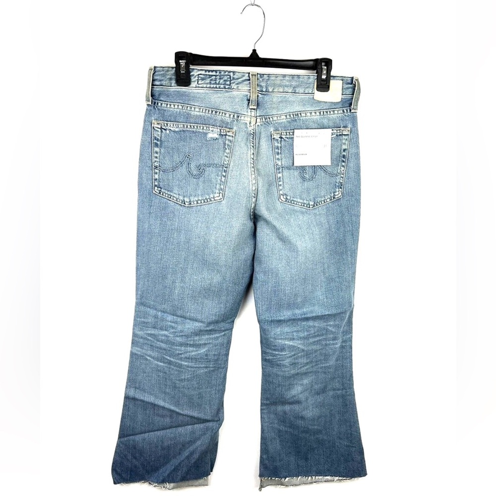 AG Adriano Goldschmied Women’s The Quinne Crop Jeans Blue, Size 31 - Picture 2 of 4